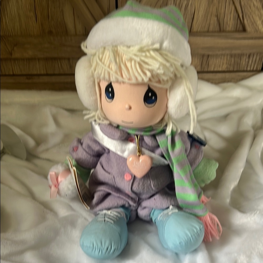 Christmas 1993 Limited Edition applause precious moments Plush doll -2756/12000